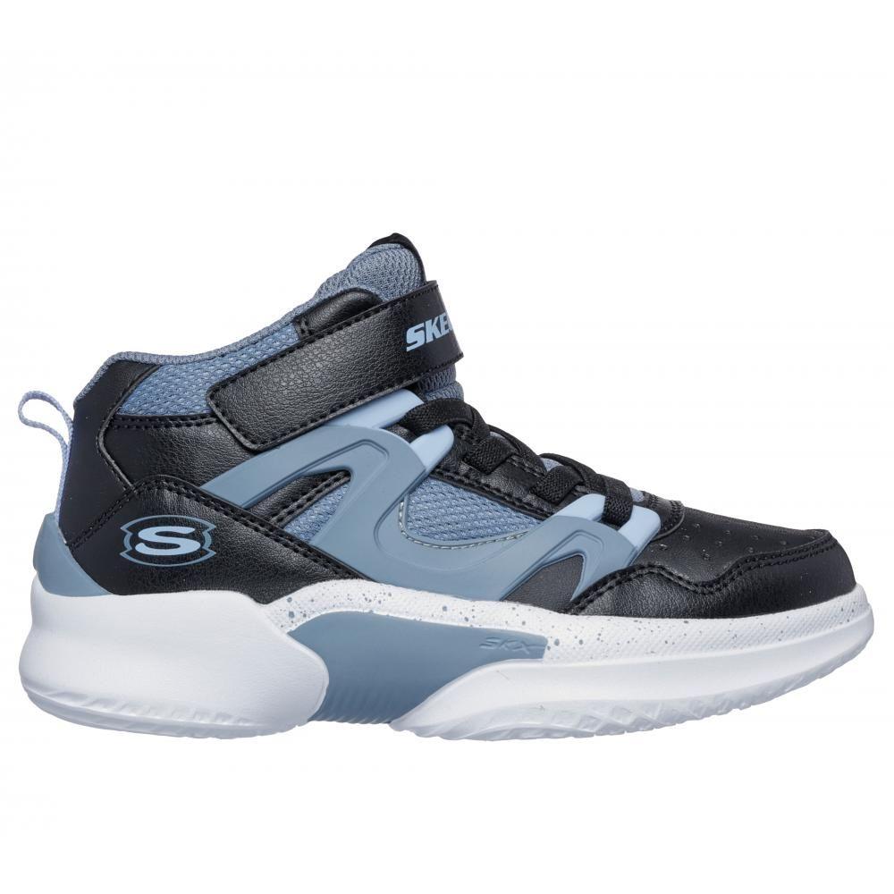 Zapatillas Niño Skx Court Hype HooperHero Negro Skechers-3
