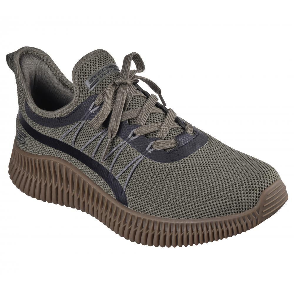 Zapatilla Hombre Bobs Geo Oliva Skechers-4