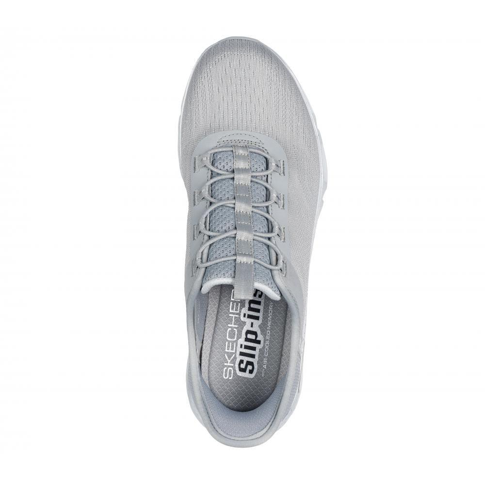 Zapatilla Mujer GlideStep Gratify Pace Gris Skechers-1
