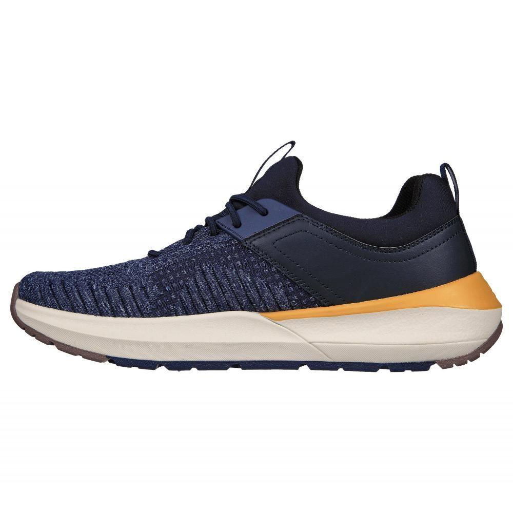 Zapatilla Hombre Neville Azul Skechers-3