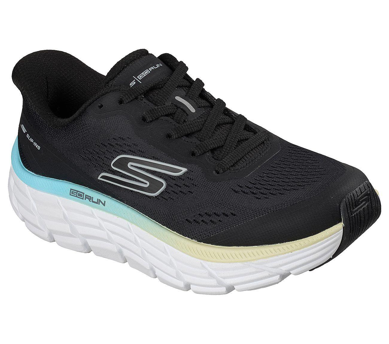 Zapatillas Skechers Mujer Slip-Ins Max Flex Negro-4