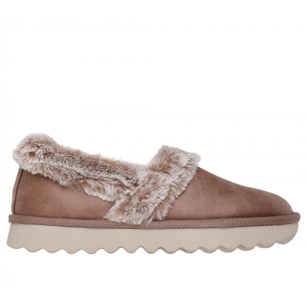 Zapatilla Mujer Cozy Up Beige Skechers-0