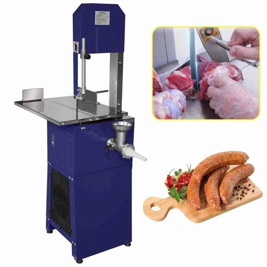 Sierra Carnicera De Hueso y moledor de carne 550w-1