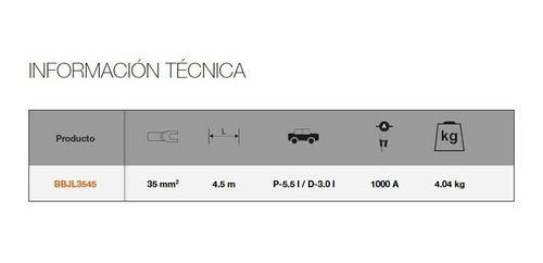 Cable Puente Bateria Arranque Roba Corriente Bahco 1000a35mm-4