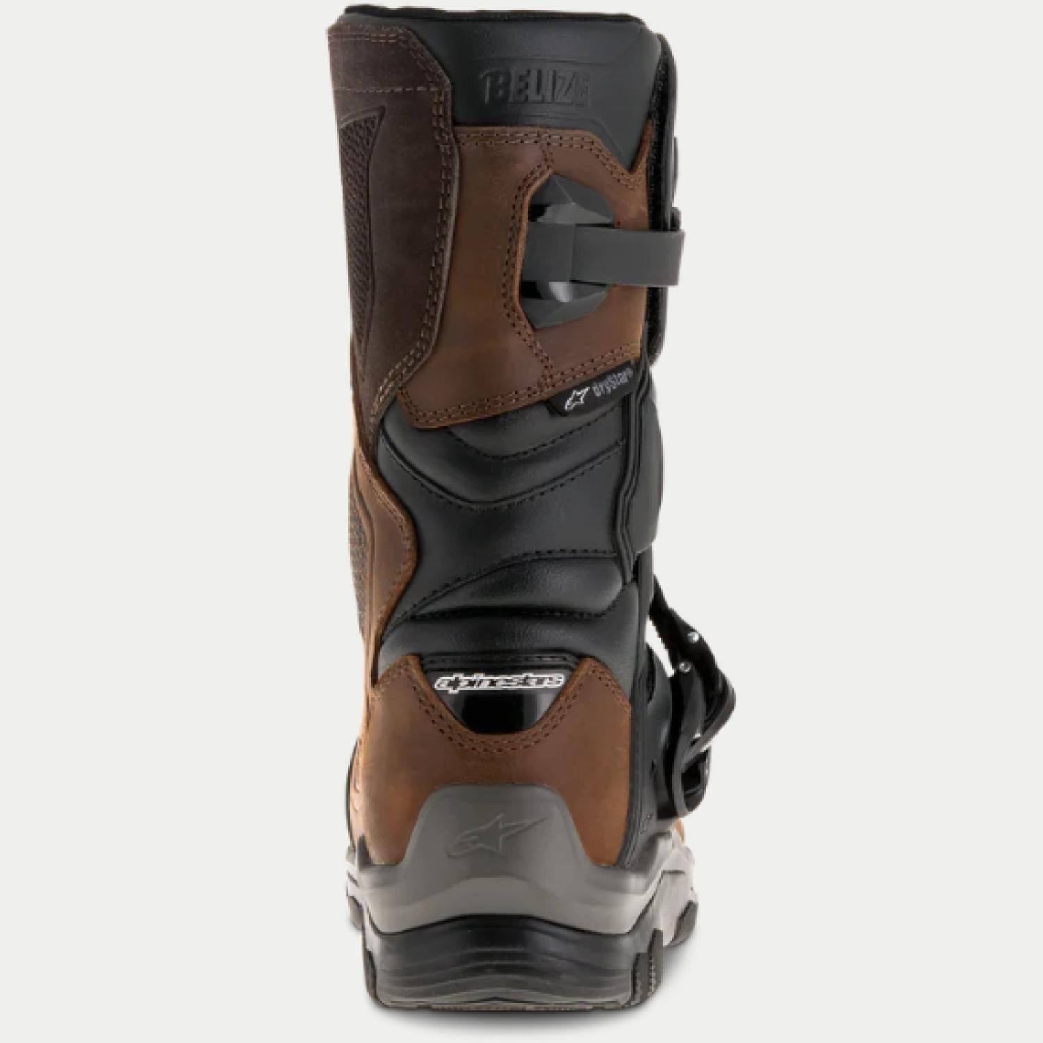 Bota de Moto Turismo Belize Ds Café Alpinestars Ddrystar-4