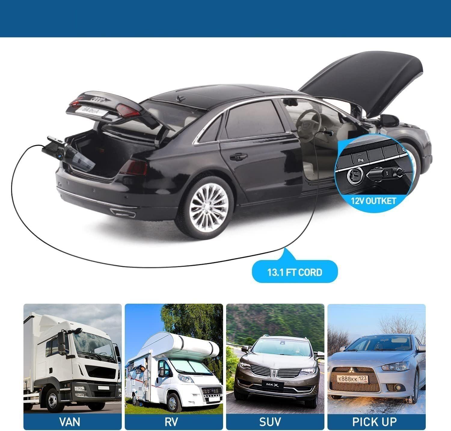Aspiradora Auto Compresor Aire Neumatico Inalambrica-3