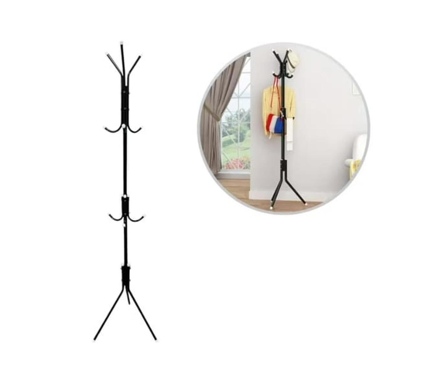 Perchero Organizador Blanco Sombreros Y Abrigos-3