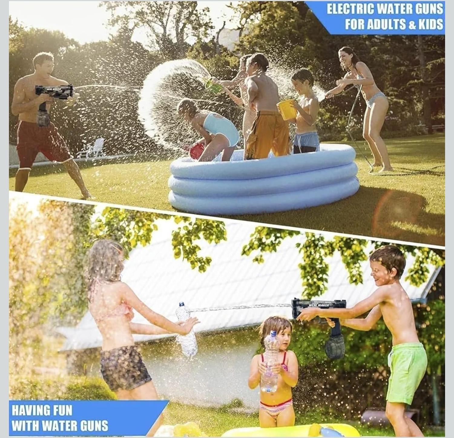 Juguete Lanza Agua Recargable USB-2