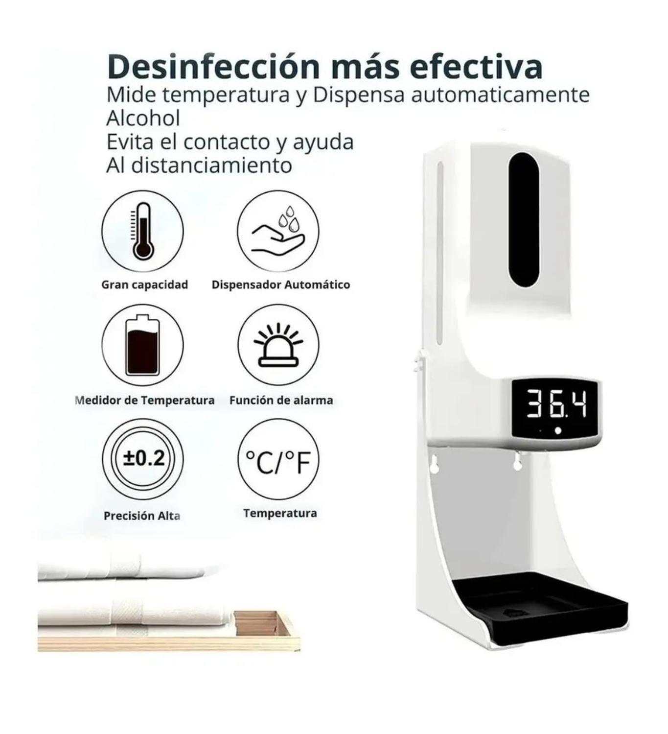 Dispensador De Jabón Desinfectante Con Sensor Inteligente-2