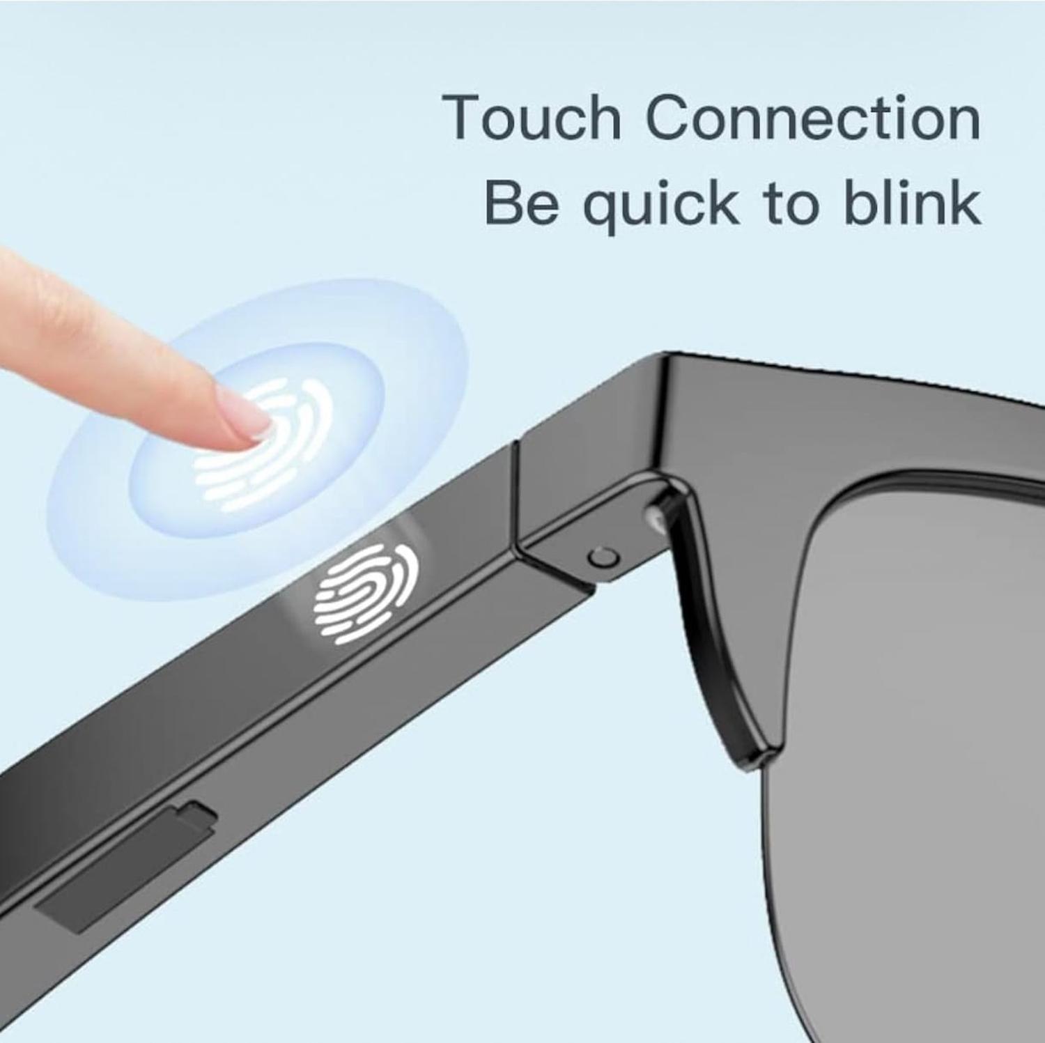 Lentes De Sol Recargable Con Parlante Bluetooth-3