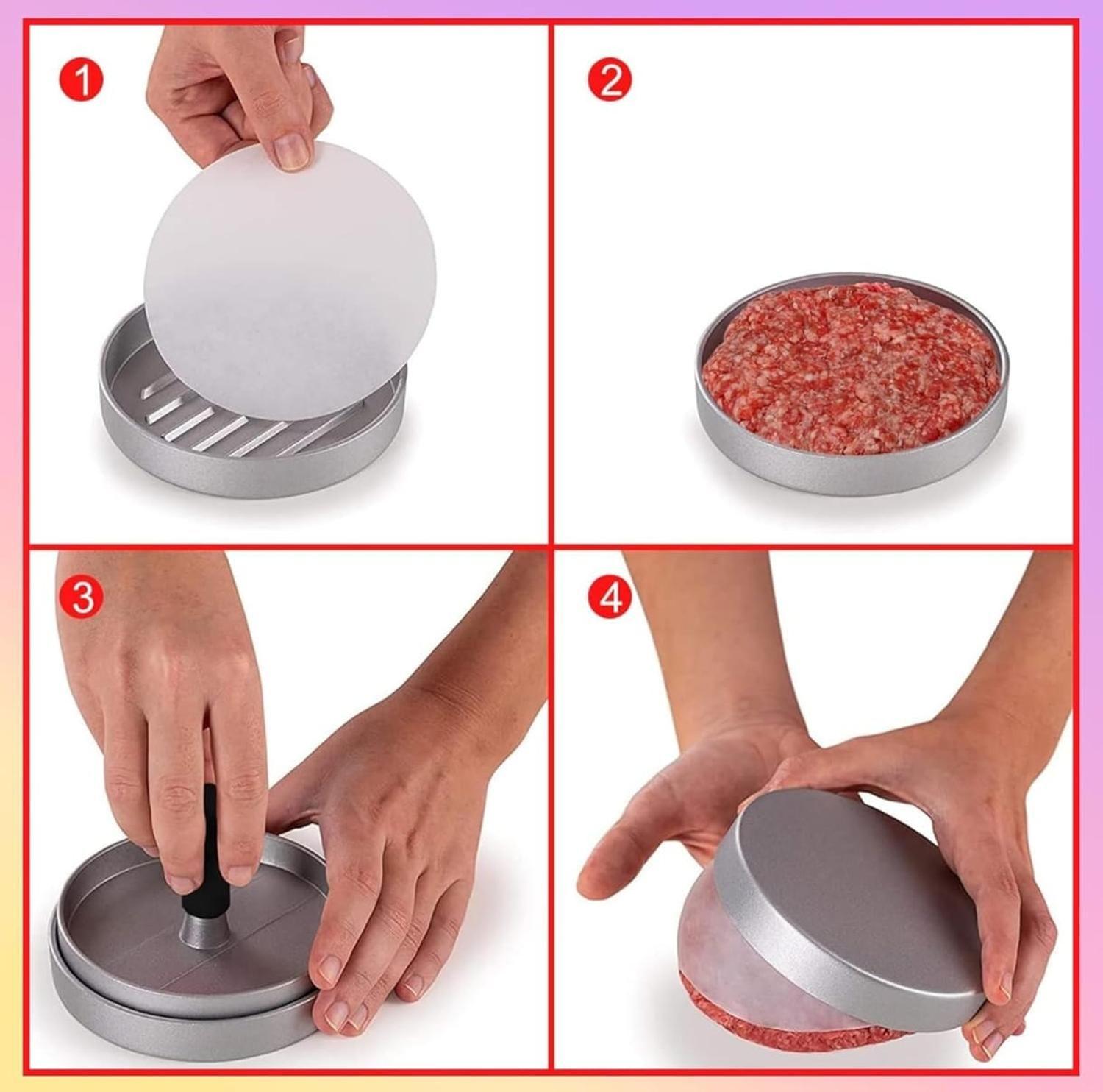 Prensa Y Molde Para Hamburguesas Individual-2