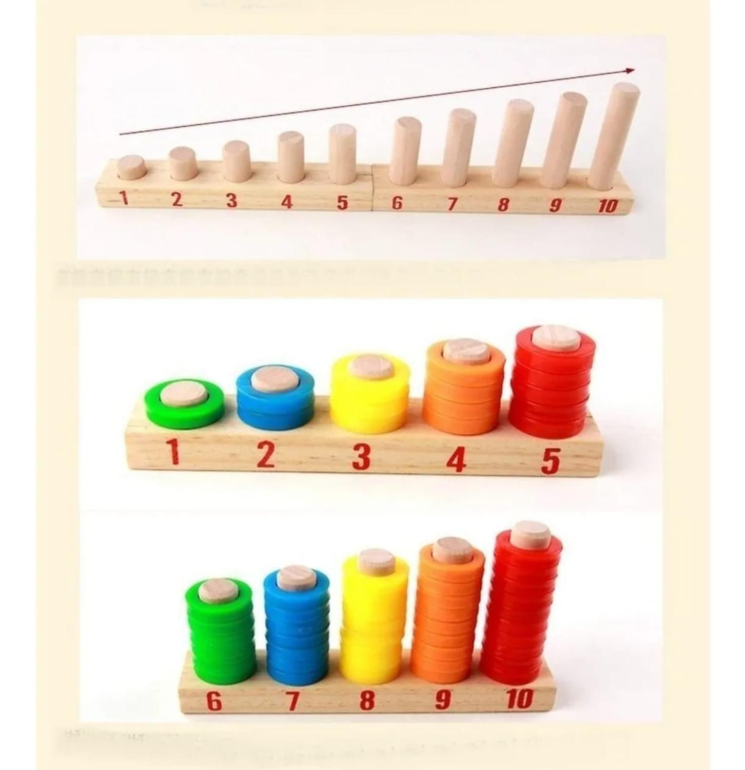 Juego De Aprendizaje Matematico De Madera-2