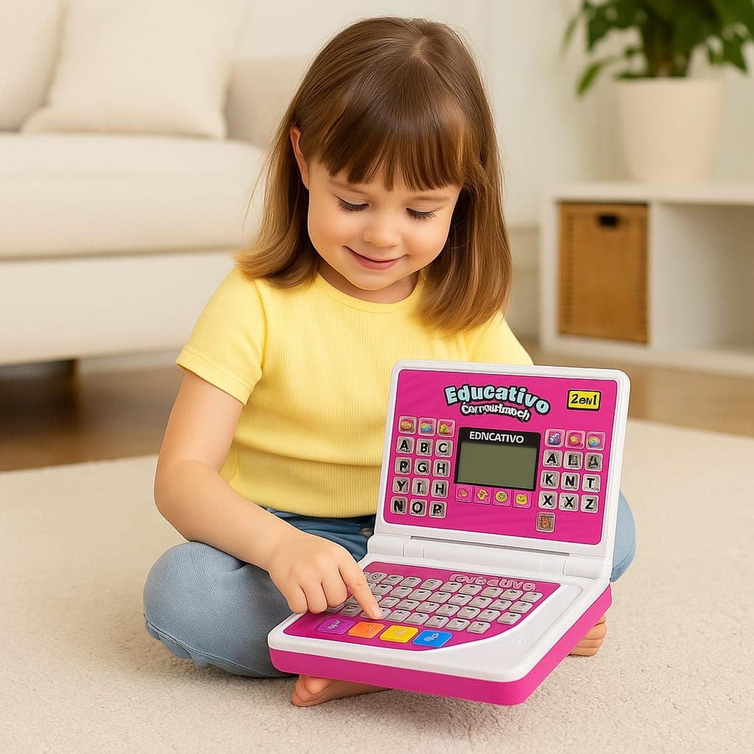 Computador Educativo Infantil 2 En 1 Para Niños-2