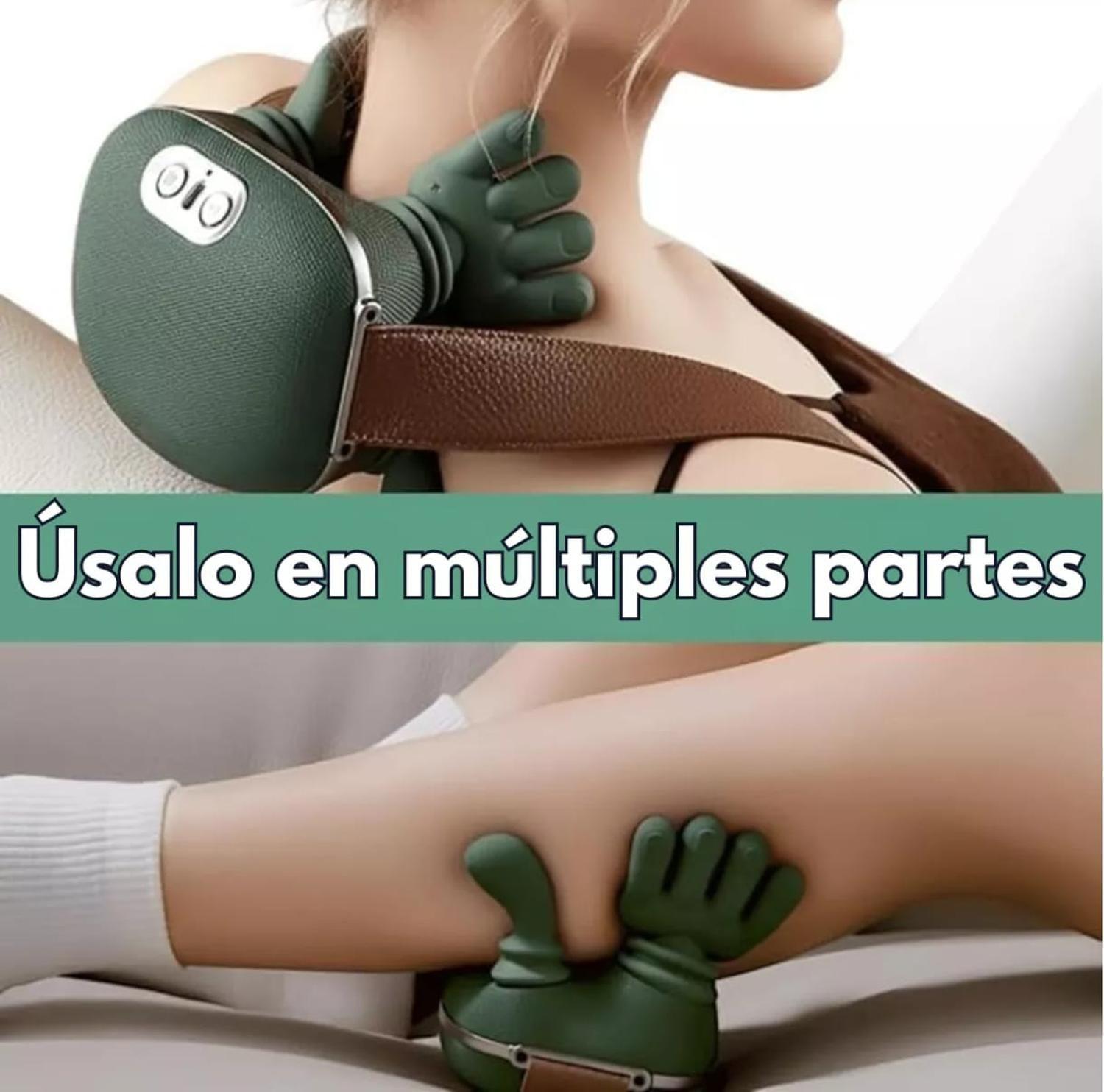 Masajeador Cervical Y Espalda Tipo Pulpo Con Calor Y Vibracion-2
