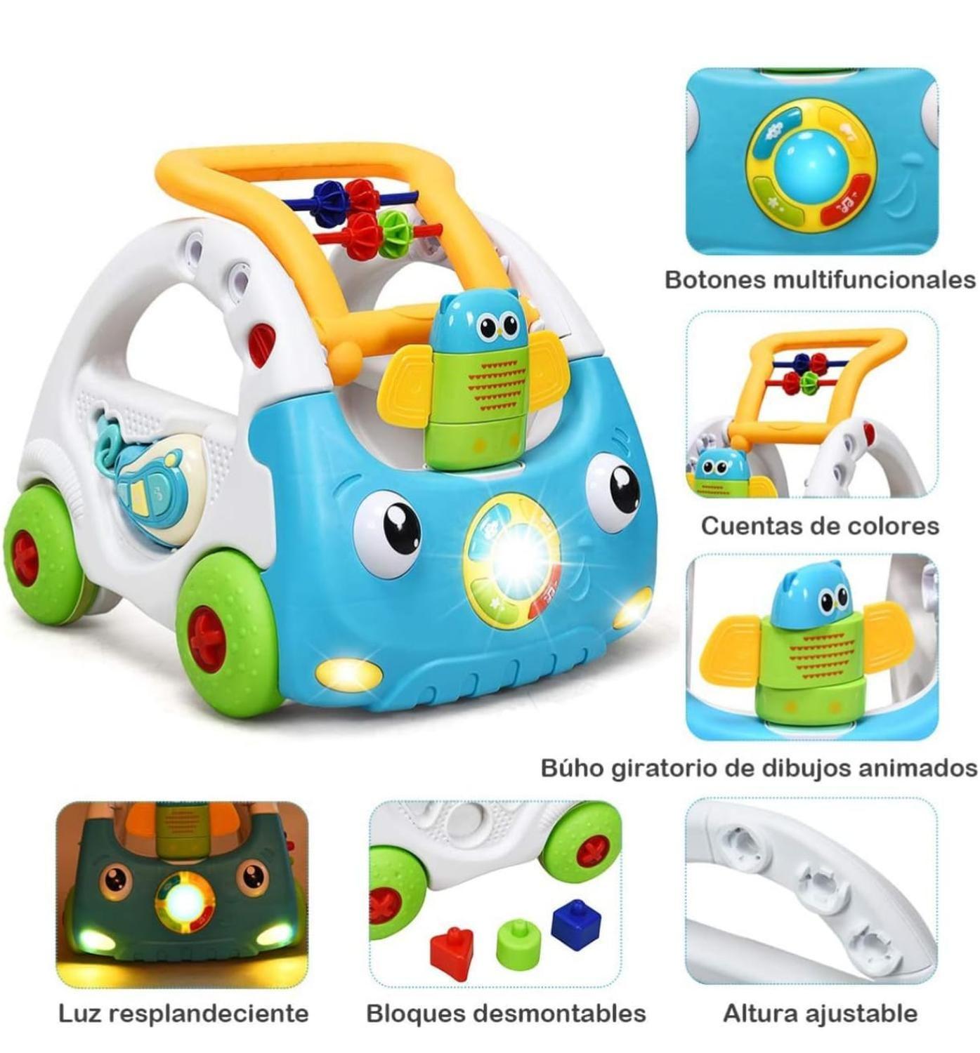 Andador Correpasillos Multifuncional Ajustable Para Bebes-2