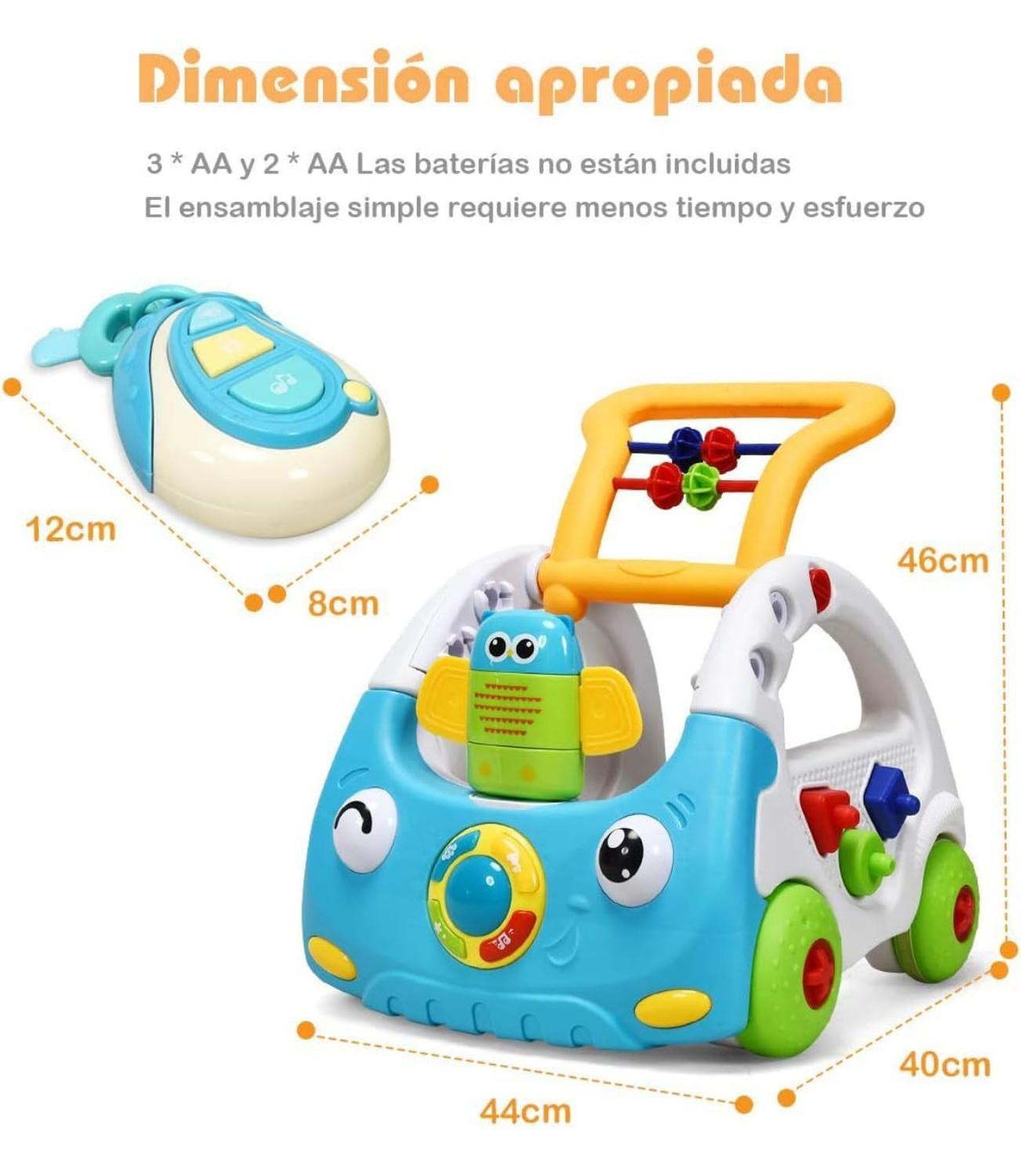 Andador Correpasillos Multifuncional Ajustable Para Bebes-3