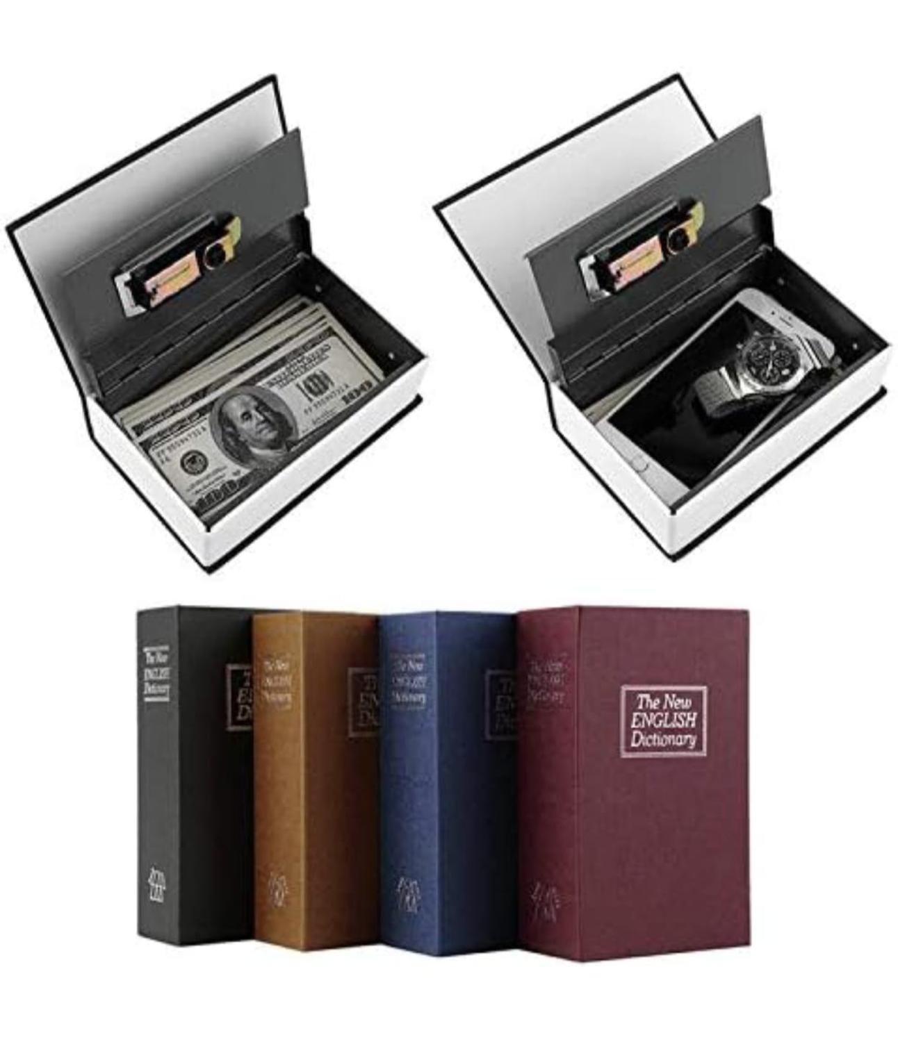 Caja Fuerte De Seguridad Forma De Libro-2