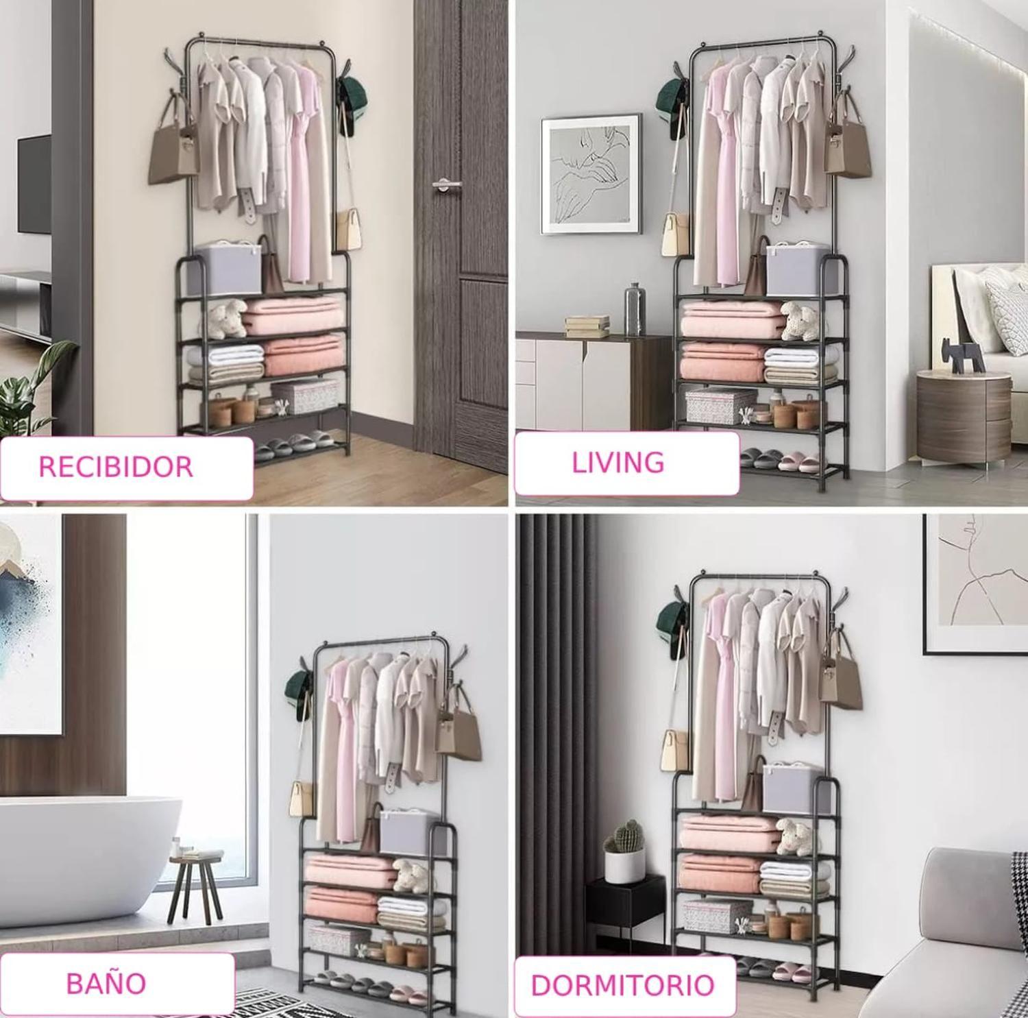 Perchero Organizador Multifuncional 3en1-2