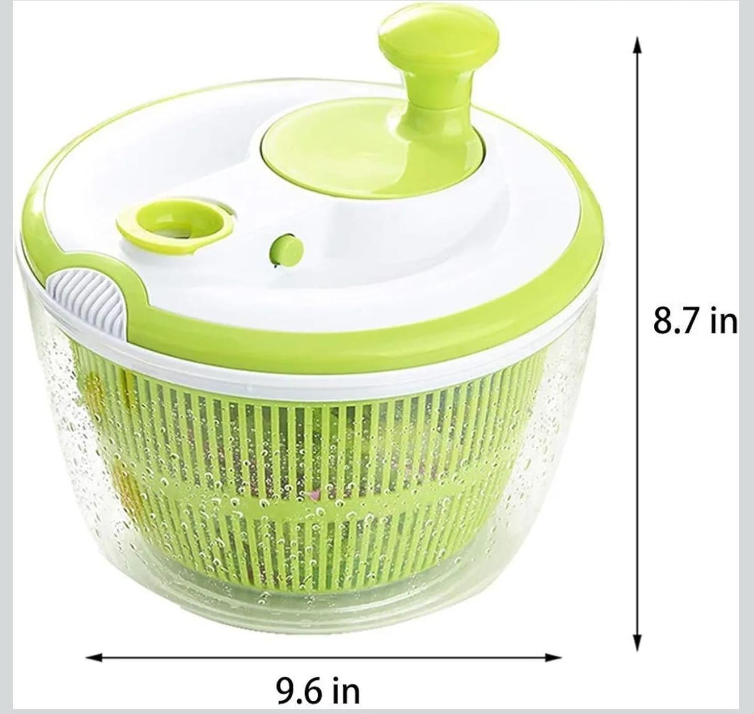 Secador Centrifugo Manual De Fruta y Verduras Giratorio-4