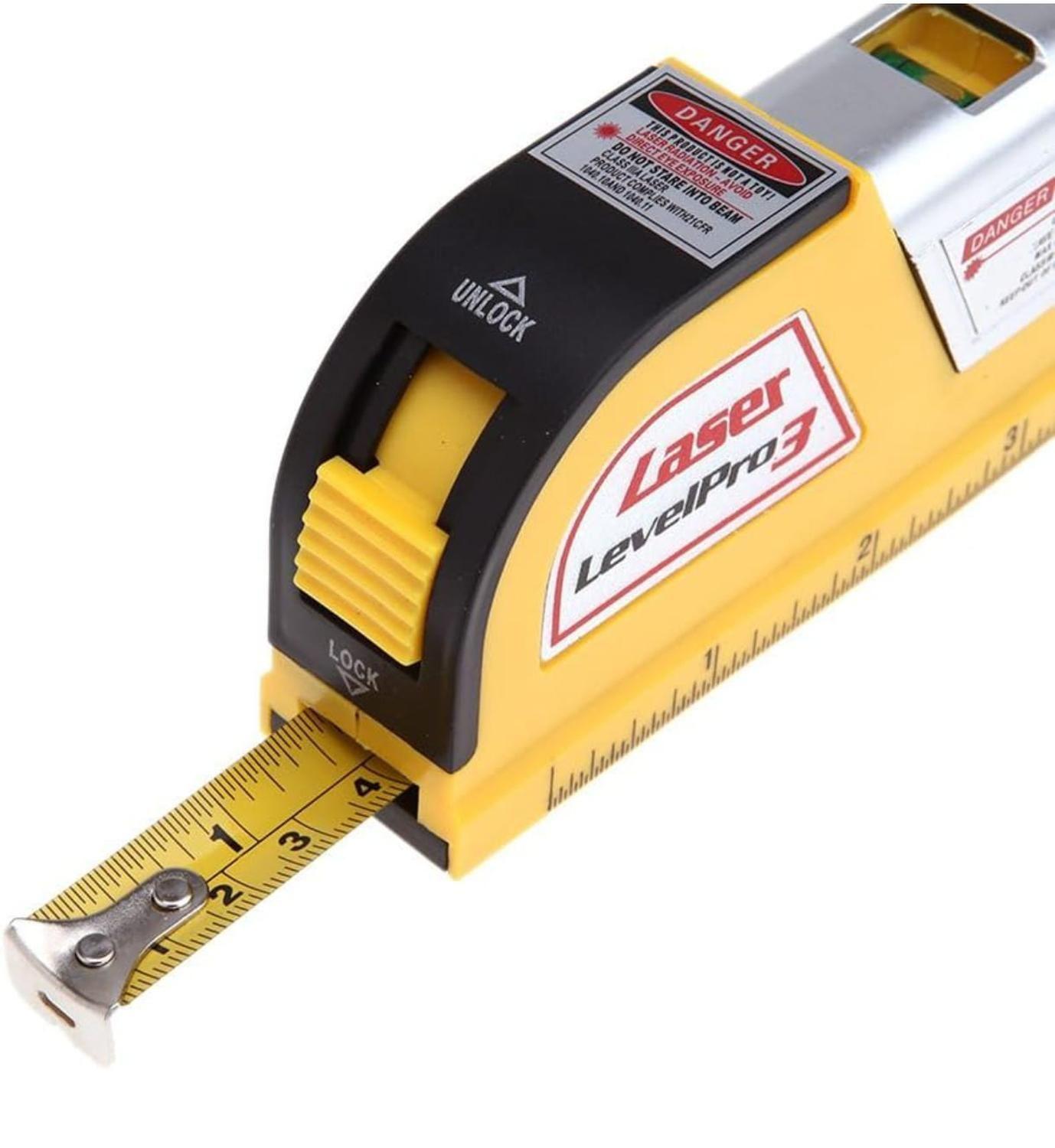 Nivelador Láser Con Huincha De Medir-0