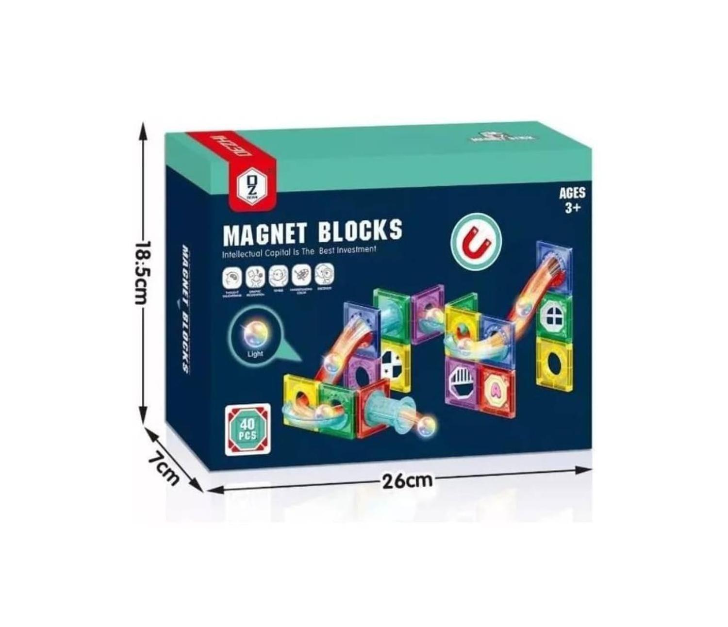 Bloques Magneticos De 40 Piezas-4