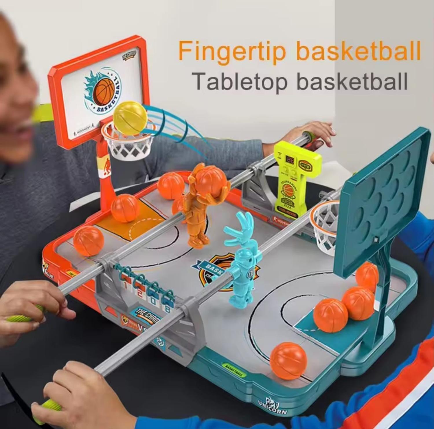Basquetbol De Mesa Portátil Mini Cancha De Juego-2