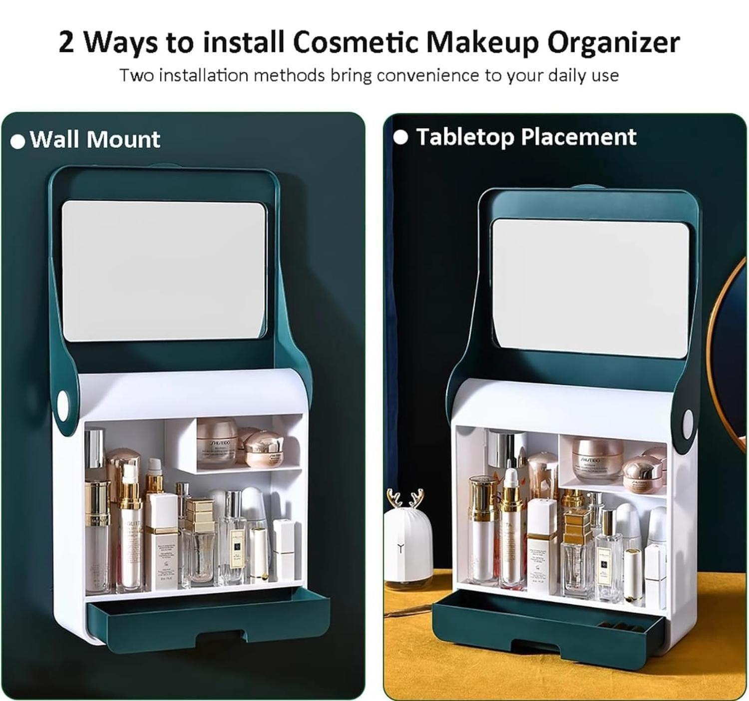 Organizador de Maquillaje Con Espejo-1