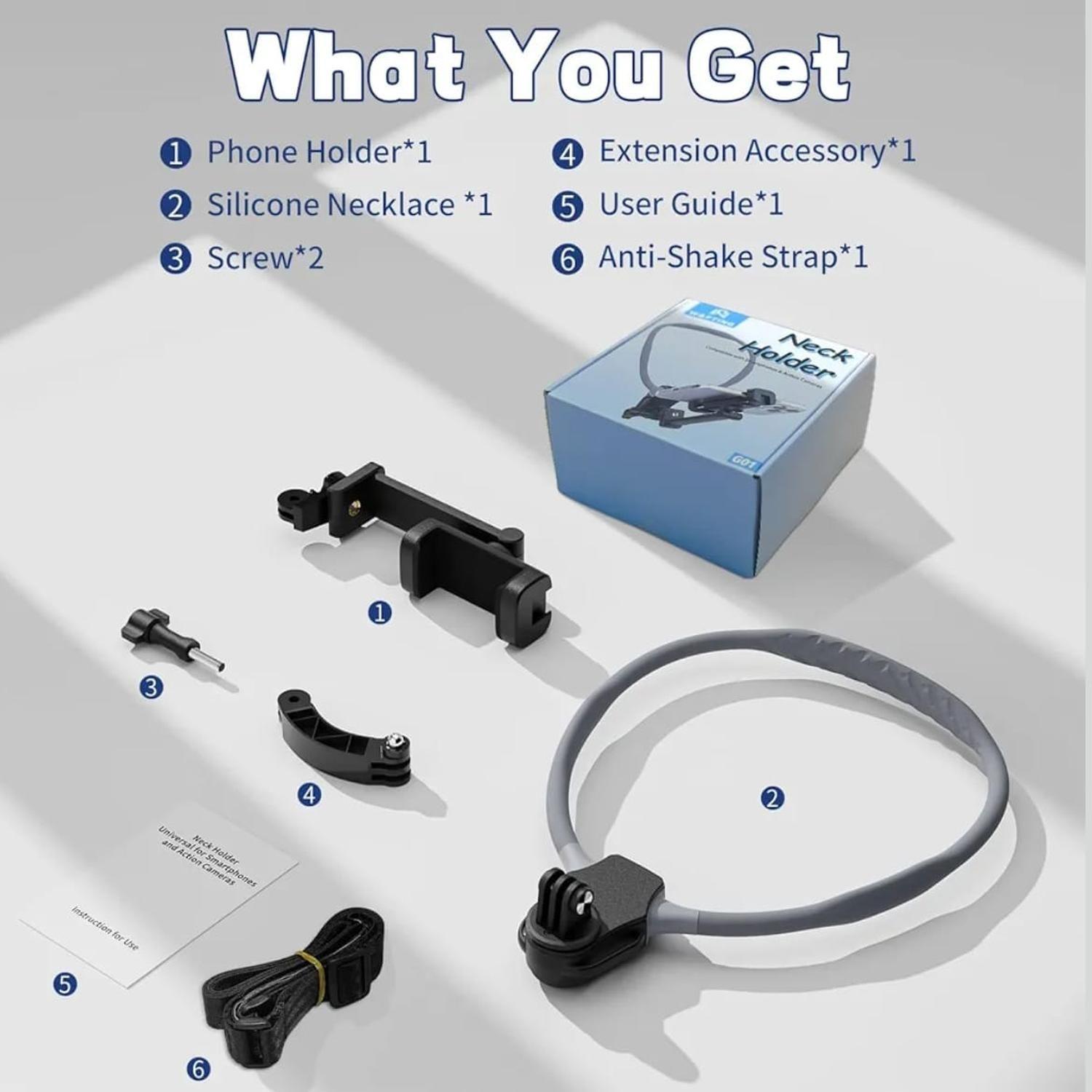 Soporte De Celular Para Cuello Flexible Y Ajustable-2