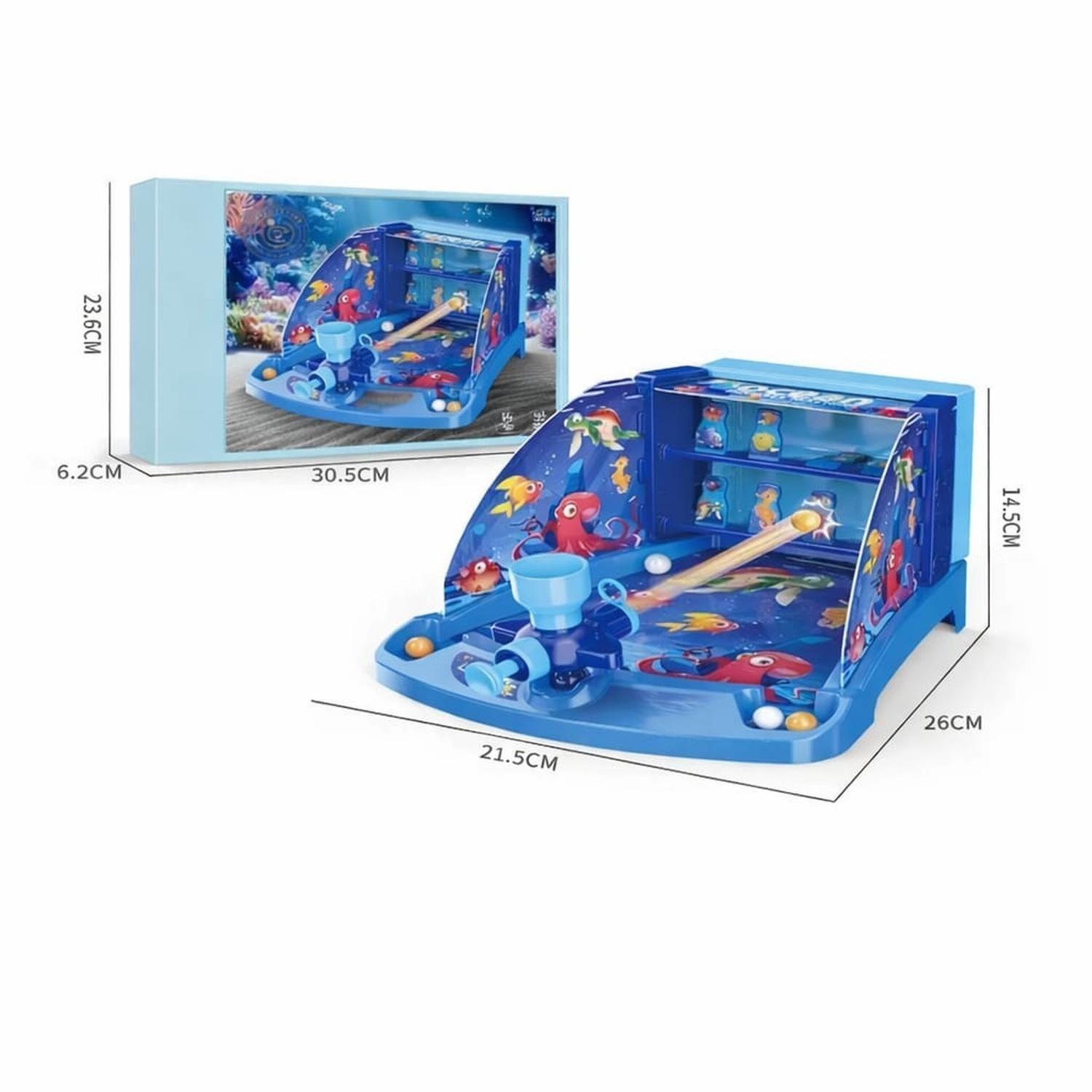 Juego De Catapultas De Bolas Para Niños Lanzador De Pelotas Infantil-2