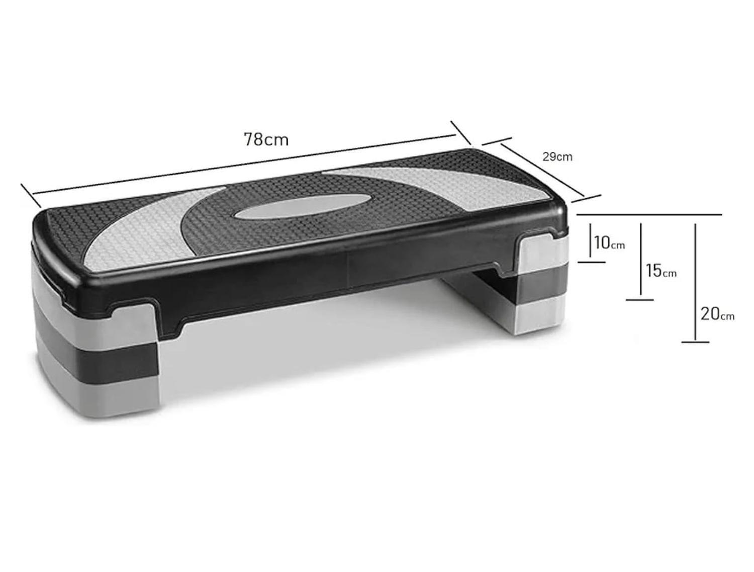 Plataforma Ejercicios Steb Aerobico Ajustable Fitness-3