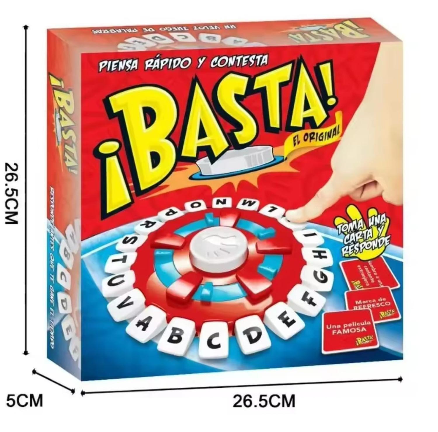 Basta Juego De Mesa Piensa Rápido En Español-5