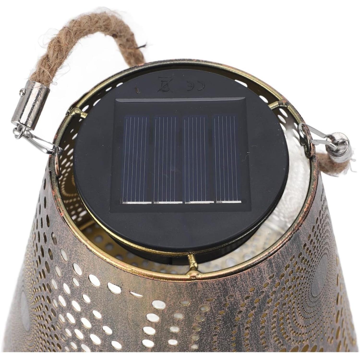 Lampara Solar Colgante Para Exterior-2