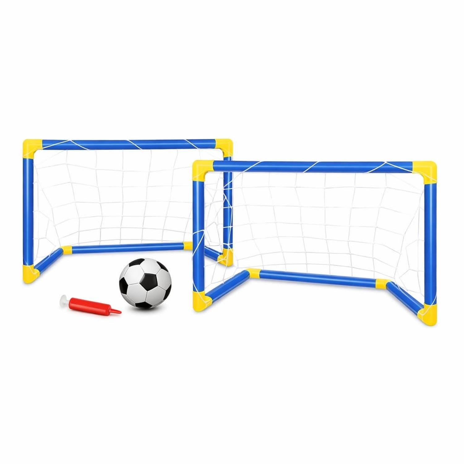 Set De Arcos De Futbol Infantil 2 Unidades + Pelota-3