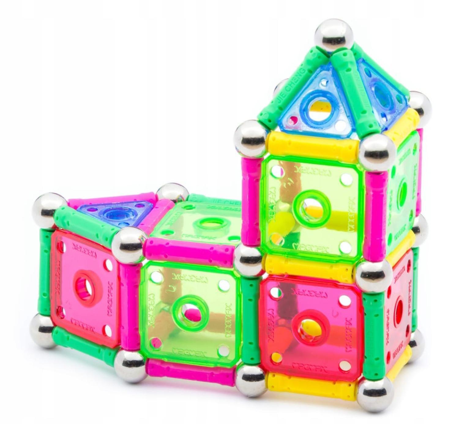 Juego De Bloques Magnéticos 110 Piezas-2