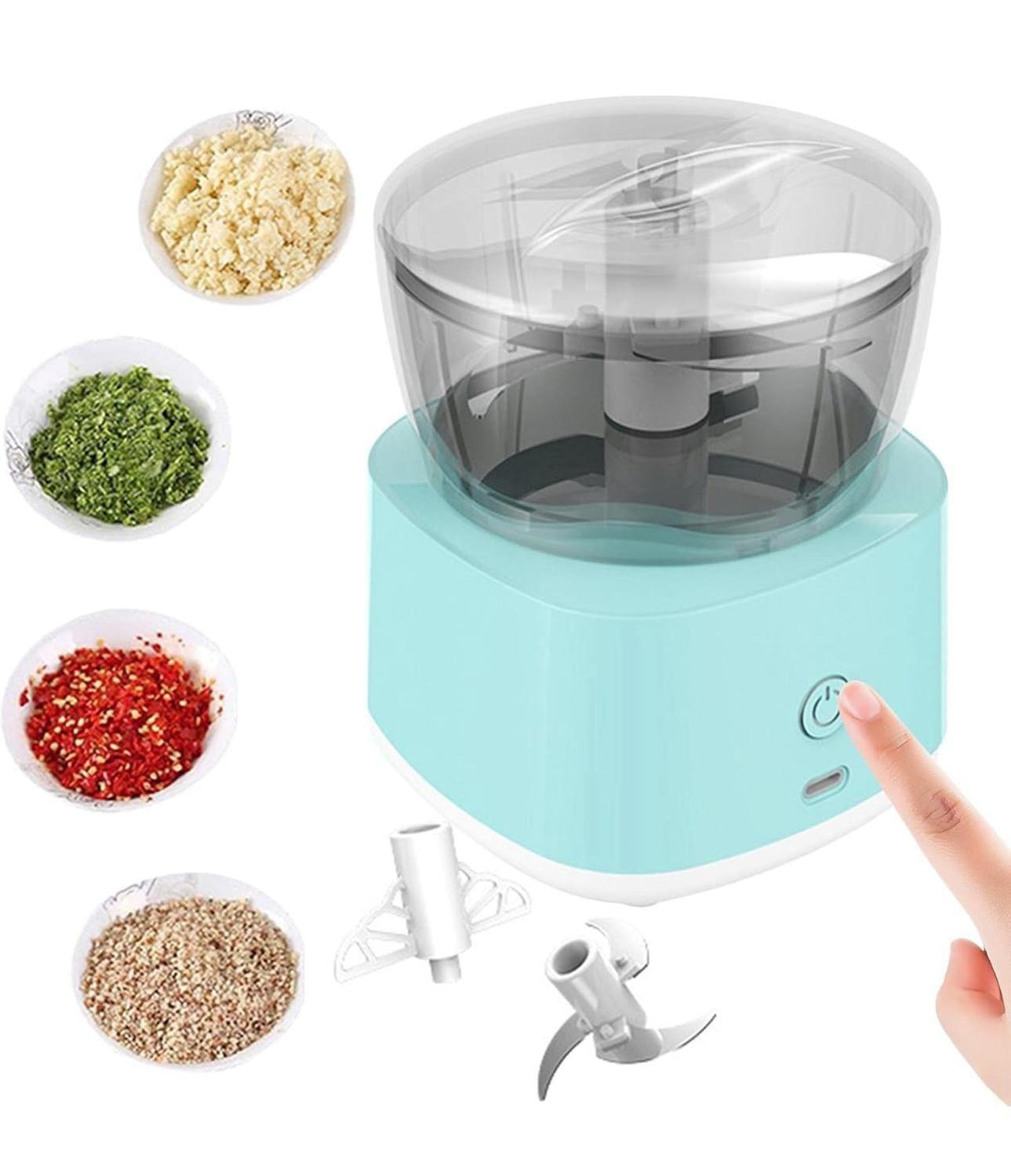 Picador Moledor De Verduras Recargable USB-0