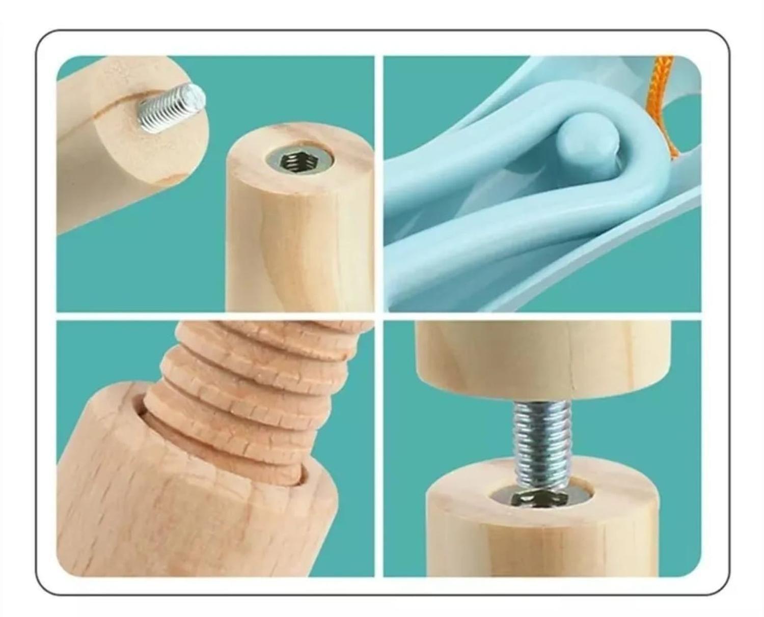 Set De Aseo Y Limpieza Para Niños Set De Madera-2