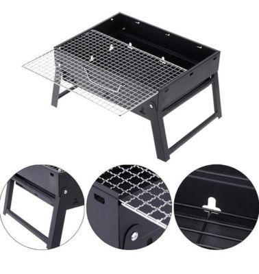 Mini Parrilla Asador Portatil Plegable Camping-2