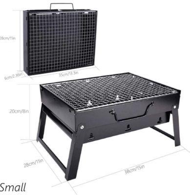 Mini Parrilla Asador Portatil Plegable Camping-3