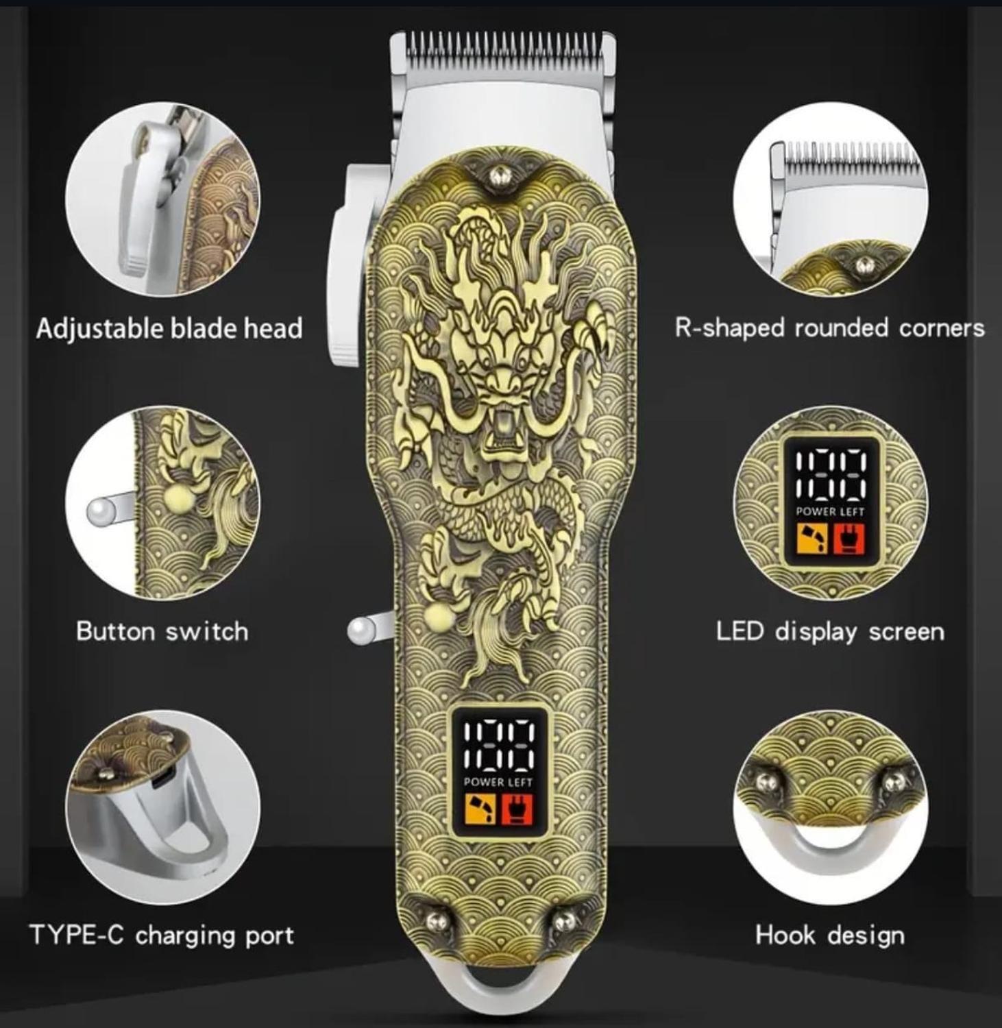Maquina Cortadora De Cabello Recargable USB-2