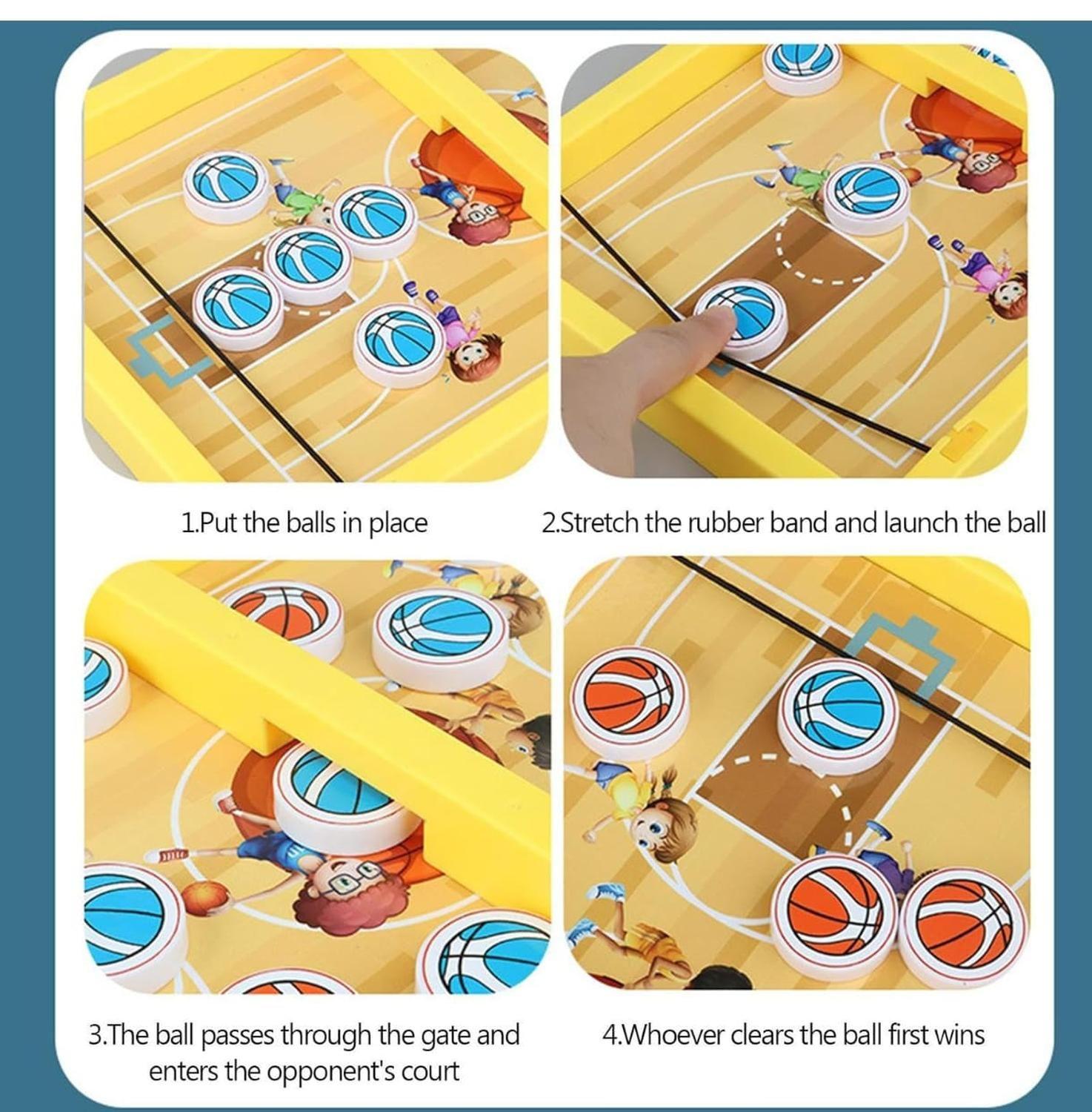 Juego De Hockey De Mesa Tablero De Madera-2
