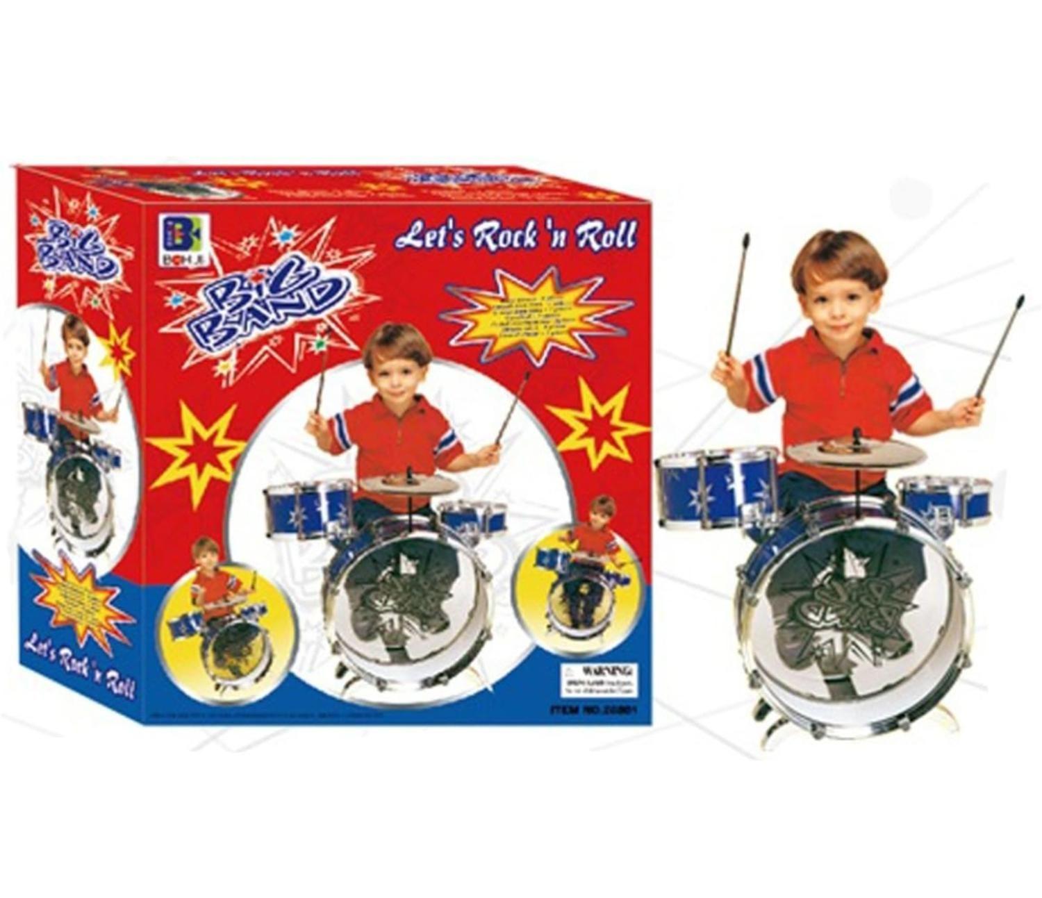 Bateria Musical Para NIños 3 Tambores-2