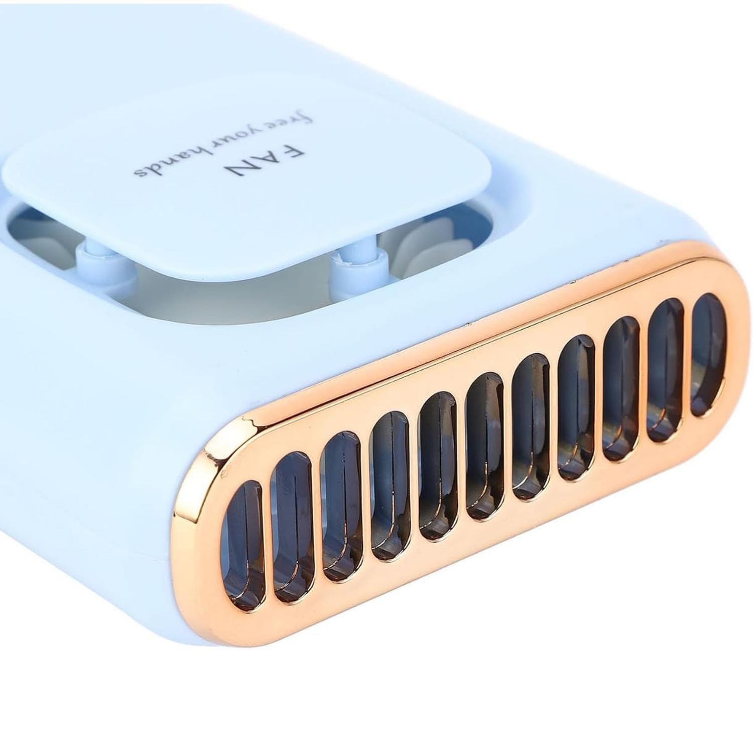 Ventilador De Cuello Colgante Portátil Recargable-3