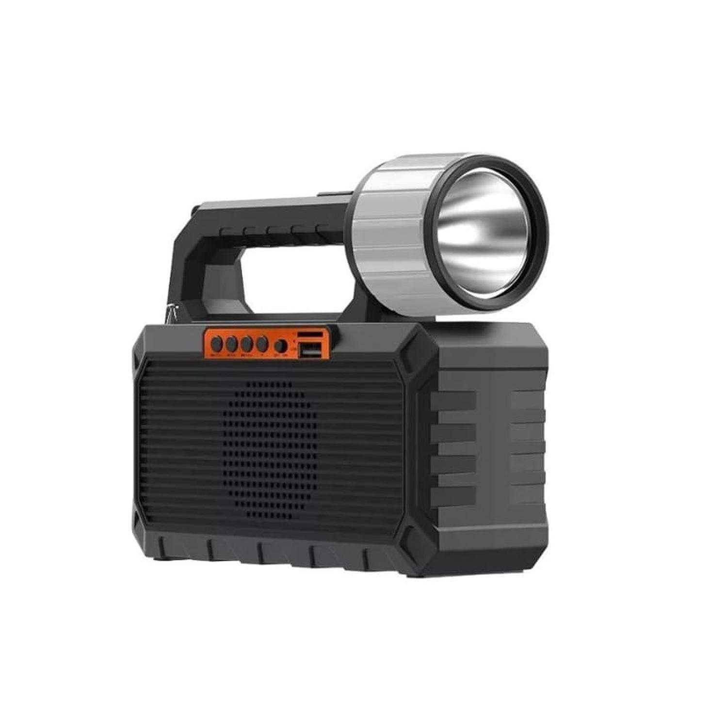 Kit Solar De Emergencia + Radio + Linterna + 3 Ampolletas + USB-2