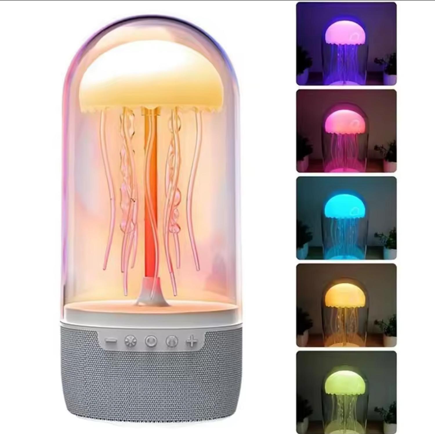 Lampara Parlante bluetooth Diseño Medusa-0