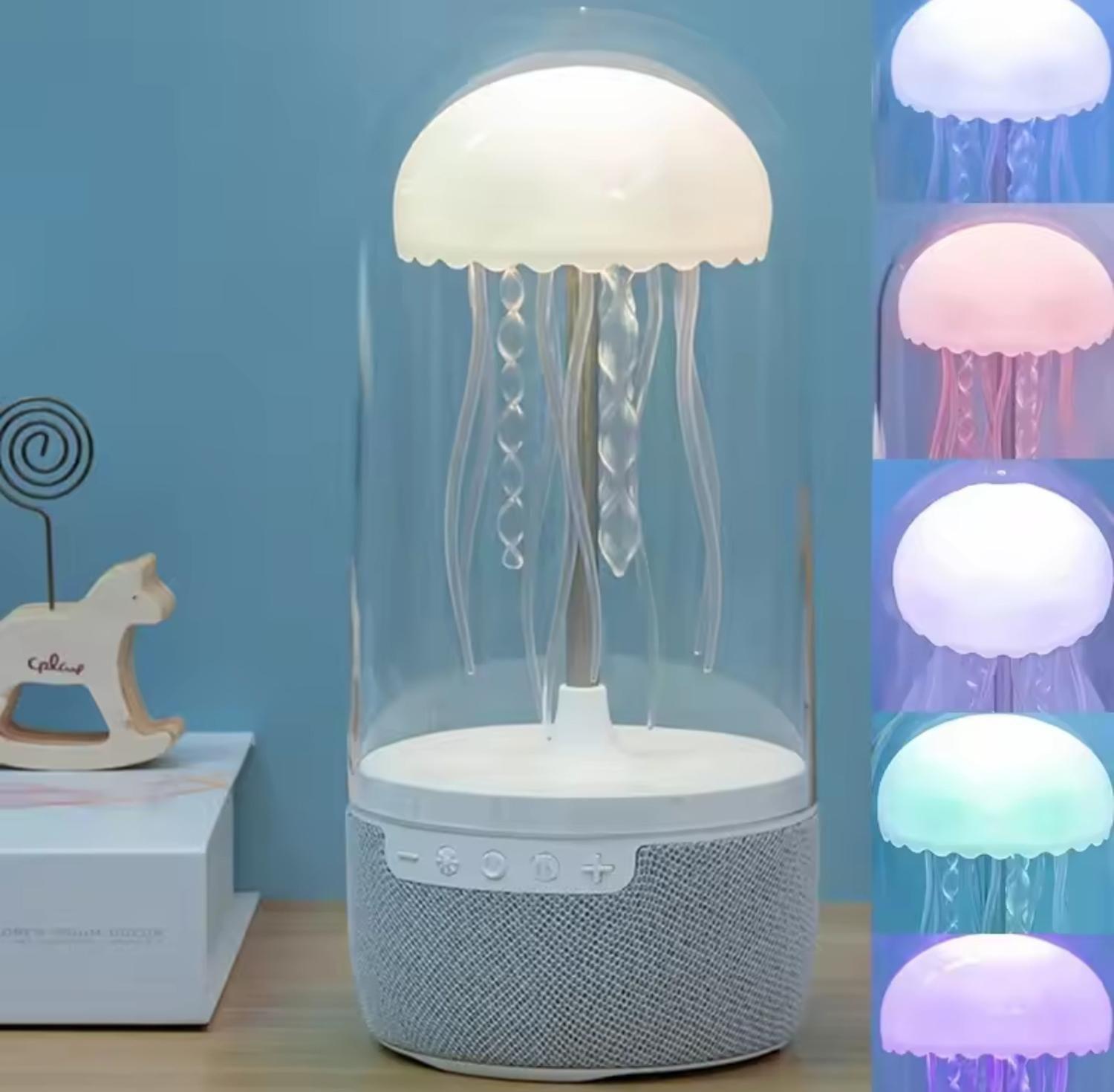 Lampara Parlante bluetooth Diseño Medusa-1