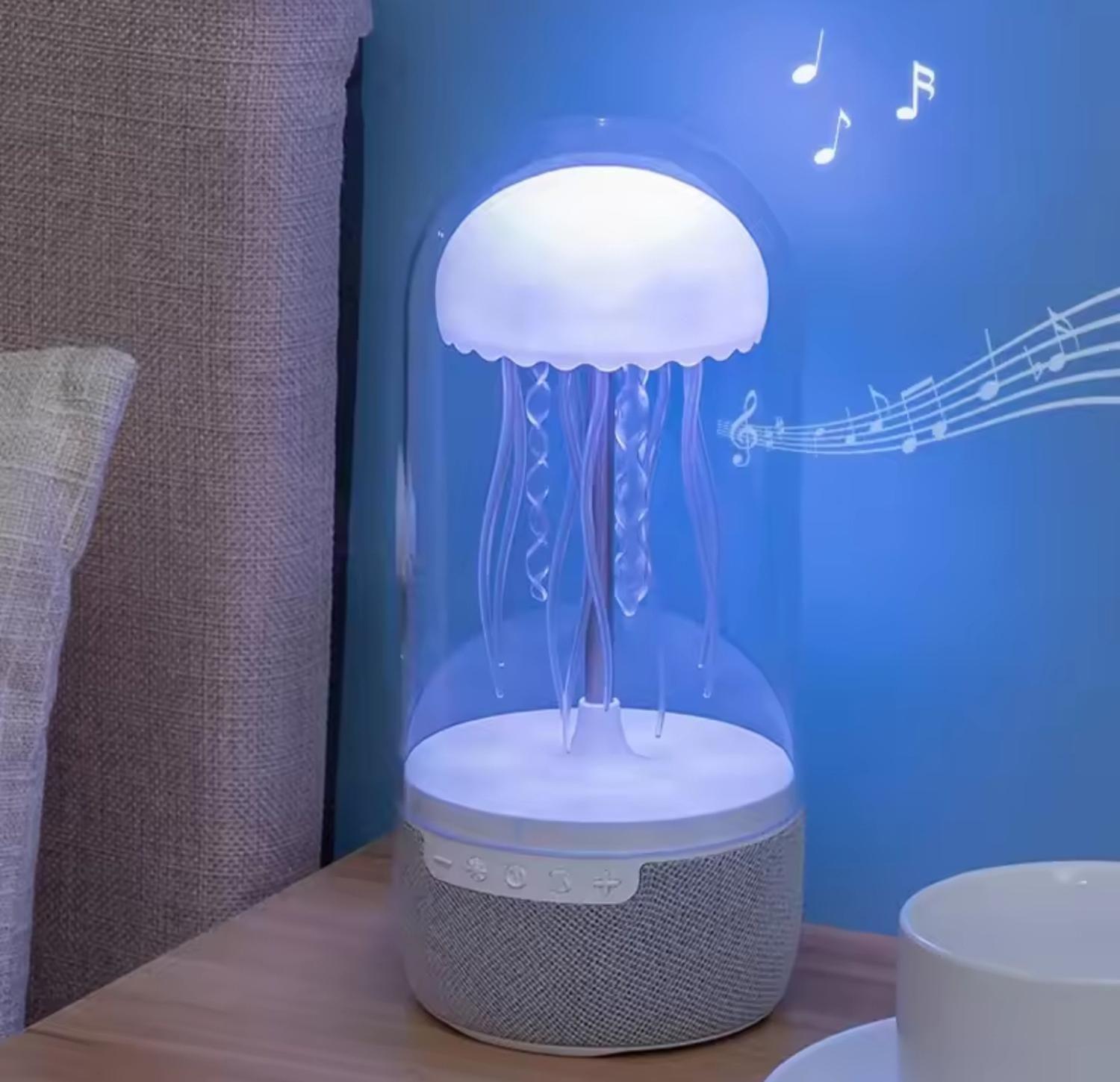 Lampara Parlante bluetooth Diseño Medusa-2
