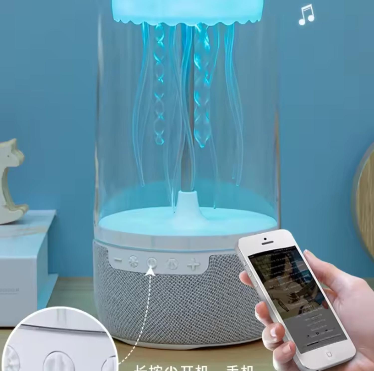 Lampara Parlante bluetooth Diseño Medusa-4