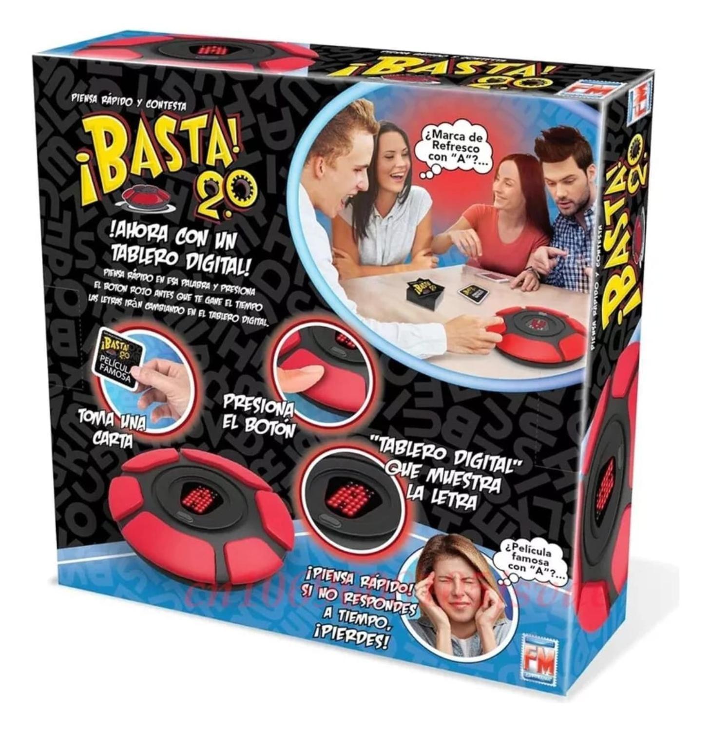 Basta 2.0 Juego De Mesa Piensa Rápido En Español-2