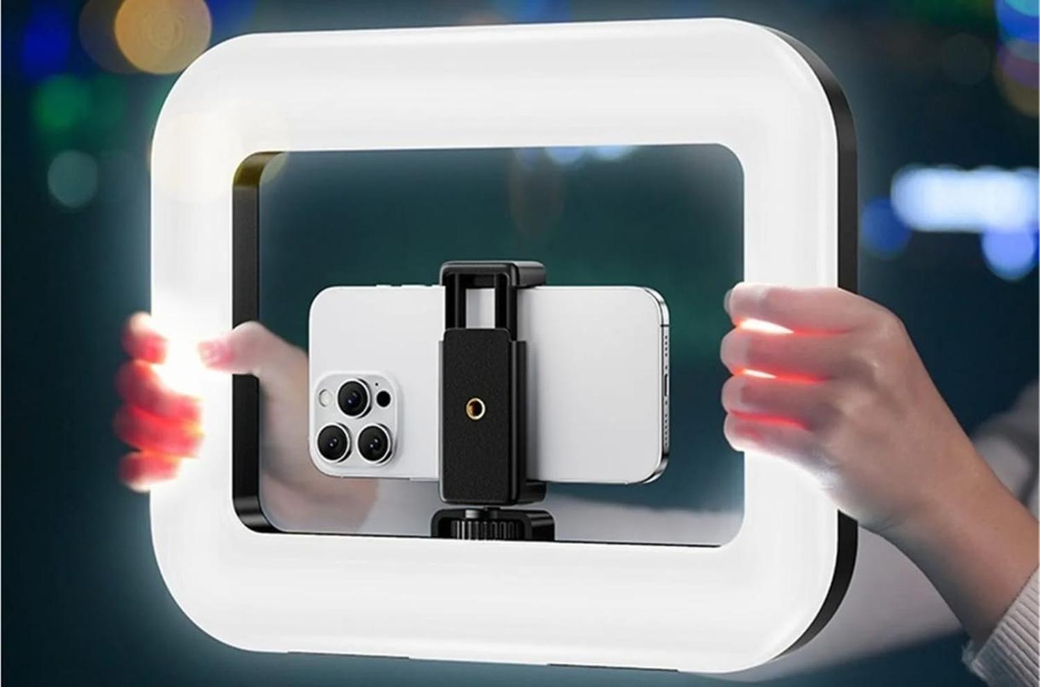 Luz Led Portatil Para Celular Fotos Y Videos-1