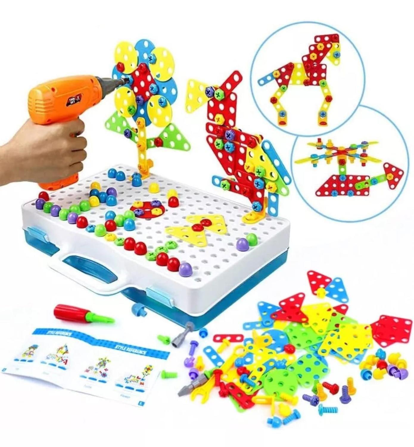 Maleta Interactiva De Herramientas Para Niños 193 Piezas-3